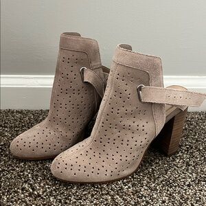 Women's Taupe Ankle Boots